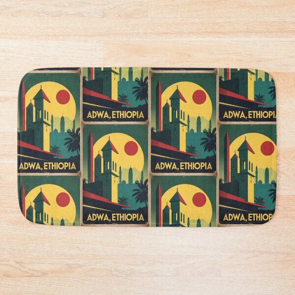 Item preview, Adwa Ethiopia Africa Retro Vintage Travel Souvenir designed and sold by TravelersGems.