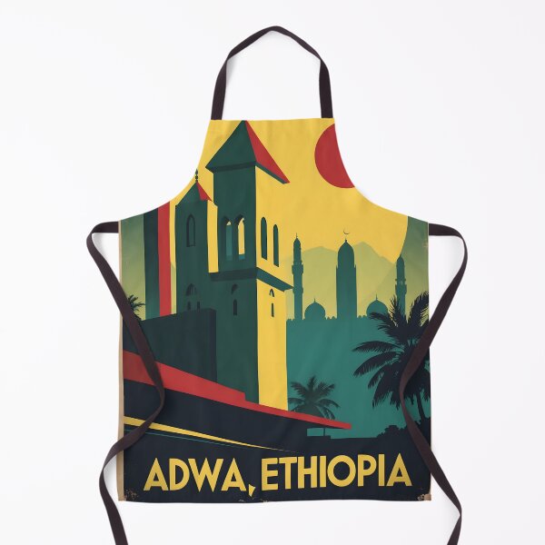 Item preview, Adwa Ethiopia Africa Retro Vintage Travel Souvenir designed and sold by TravelersGems.