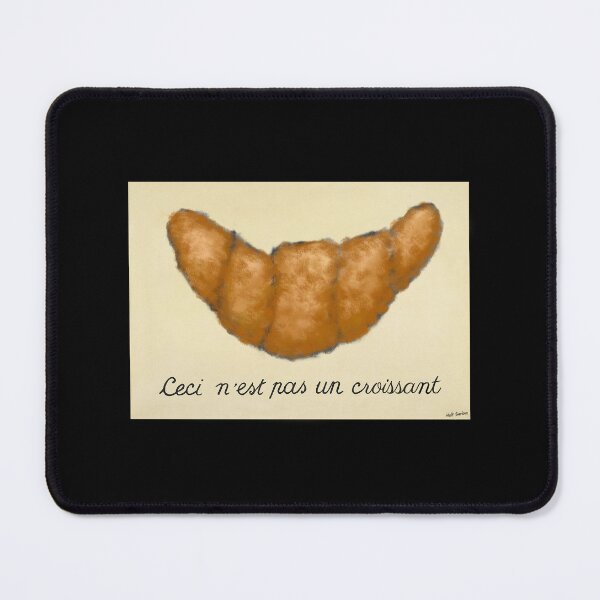 Item preview, This is not a croissant designed and sold by Half Serious.