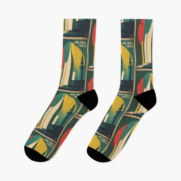 Item preview, Arba Minch Ethiopia Retro Vintage Travel Design designed and sold by TravelersGems.