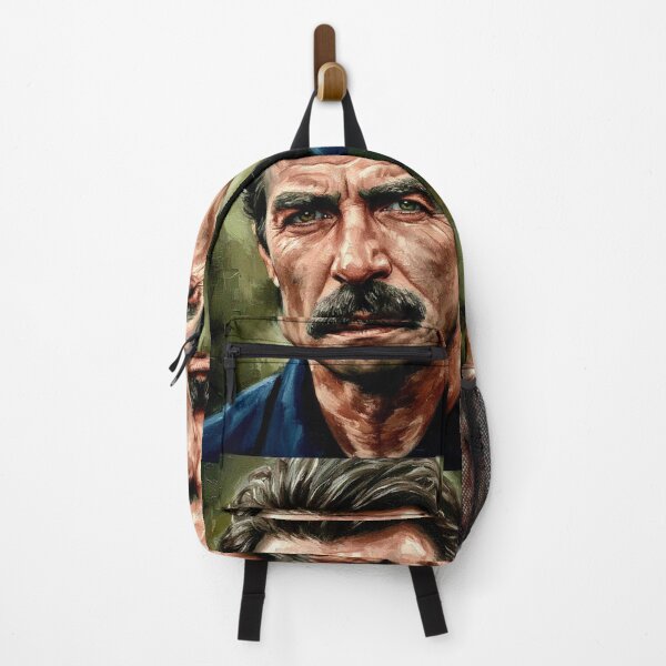 Item preview, The Original Detective: Tom Selleck Rugged Impasto Portrait designed and sold by Art's Diner.