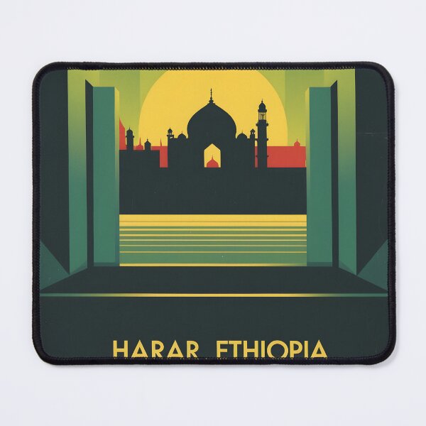 Item preview, Harar Ethiopia Africa Retro Vintage Travel Souvenir designed and sold by TravelersGems.