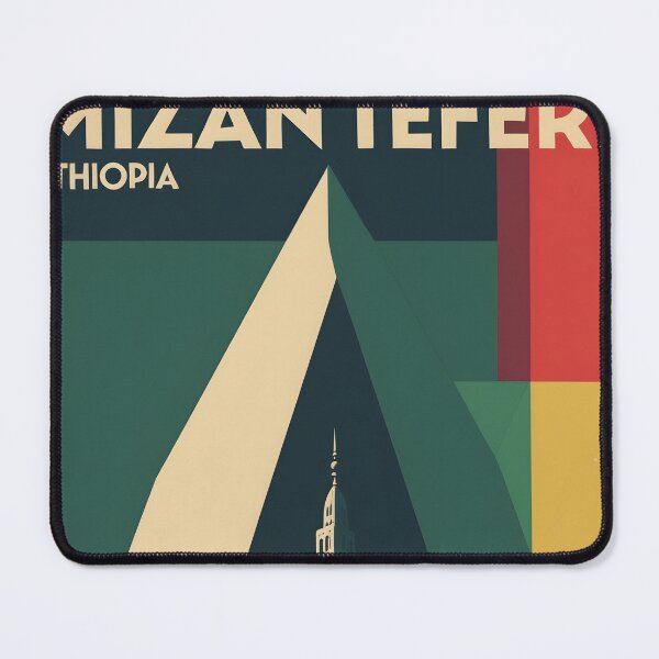 Item preview, Mizan Teferi Ethiopia Retro Vintage Travel Design designed and sold by TravelersGems.