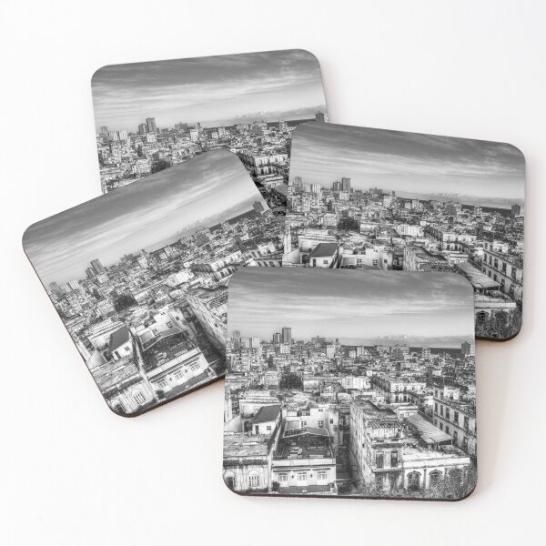 Item preview, Black and White Havana Cityscape designed and sold by Paul Thompson Photography.