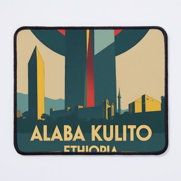 Item preview, Alaba Kulito Ethiopia Africa Retro Vintage Travel Souvenir designed and sold by TravelersGems.