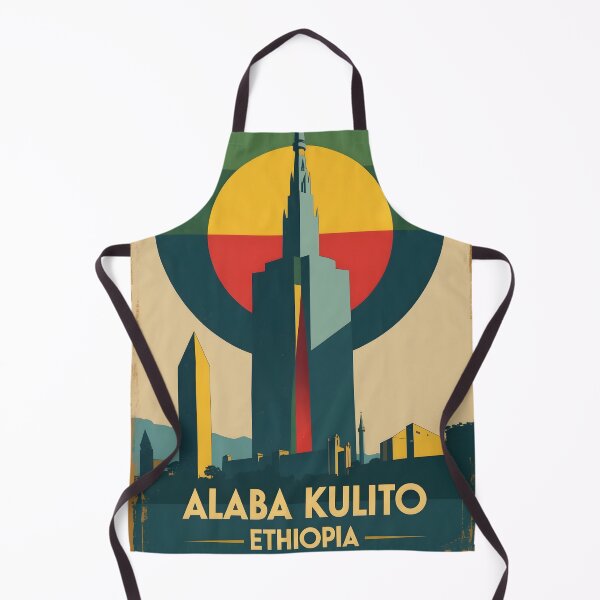 Item preview, Alaba Kulito Ethiopia Africa Retro Vintage Travel Souvenir designed and sold by TravelersGems.