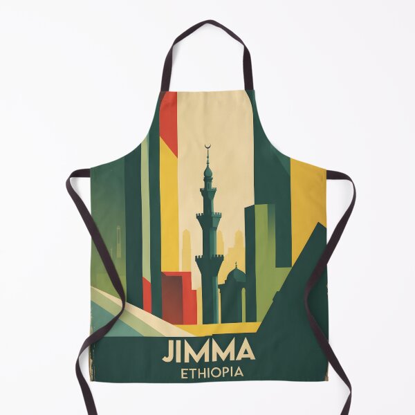 Item preview, Jimma Ethiopia Africa Retro Vintage Travel Souvenir designed and sold by TravelersGems.