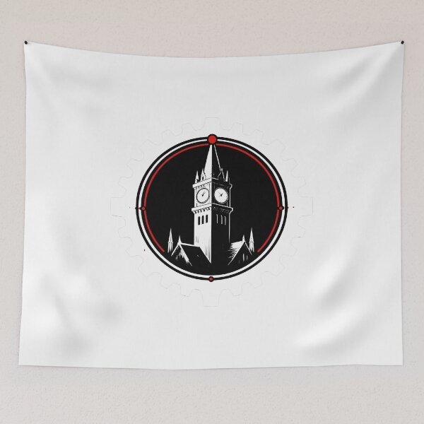 Item preview, BOTC - A Blood splattered clocktower - The Pale Gear designed and sold by creative-cub.