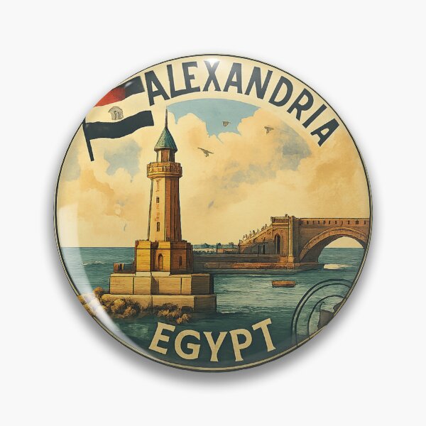 Item preview, Alexandria Egypt - Travel Art designed and sold by maximinano100k.