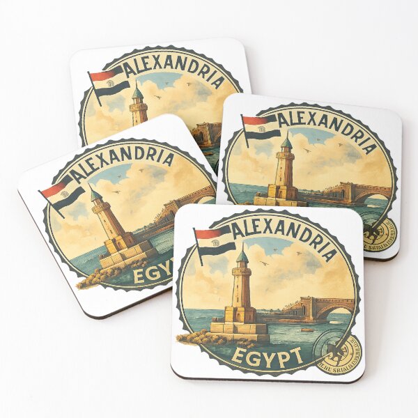 Item preview, Alexandria Egypt - Travel Art designed and sold by maximinano100k.