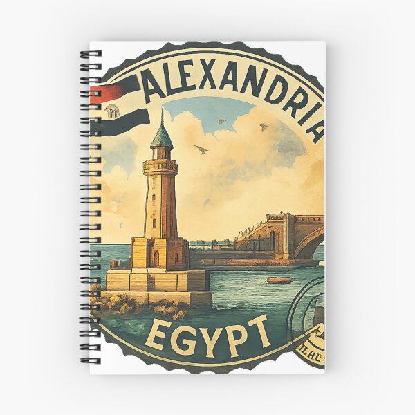 Item preview, Alexandria Egypt - Travel Art designed and sold by maximinano100k.