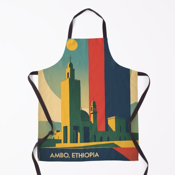 Item preview, Ambo Ethiopia Africa Retro Vintage Travel Souvenir designed and sold by TravelersGems.