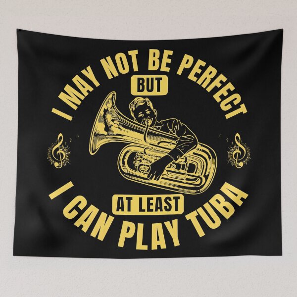 Item preview, I Can Play Tuba – Tubist Music Tuba Player Graphic Tee & Gifts designed and sold by Teetreasure2.