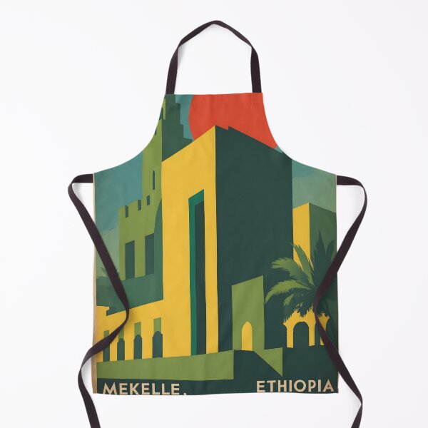 Item preview, Mekelle Ethiopia Africa Retro Vintage Travel Souvenir designed and sold by TravelersGems.