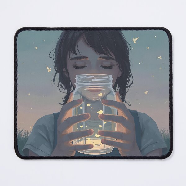 Item preview, Jar of Fireflies - Boys Will Be Bugs Inspired Art designed and sold by WowDezign.