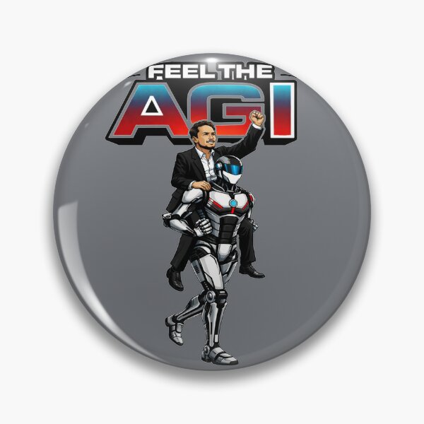 Item preview, Feel the AGI - Robot Edition designed and sold by Fire in Blue.
