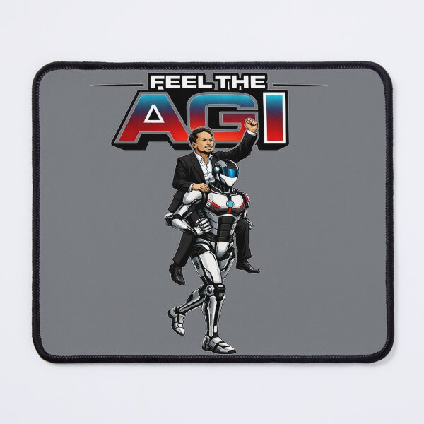 Item preview, Feel the AGI - Robot Edition designed and sold by Fire in Blue.