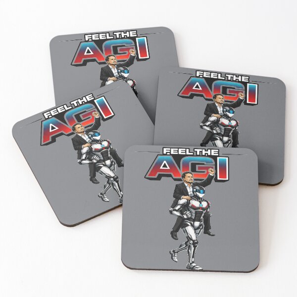Item preview, Feel the AGI - Robot Edition designed and sold by Fire in Blue.