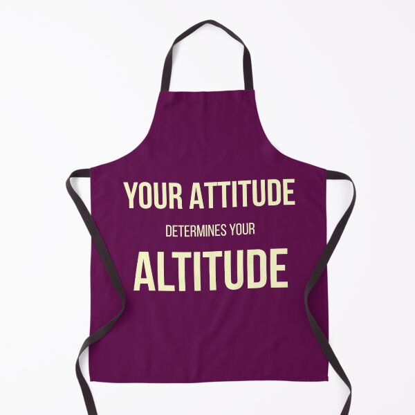 Item preview, Your Attitude Determines Your Altitude – Motivational Quote T-Shirt designed and sold by Qcima.