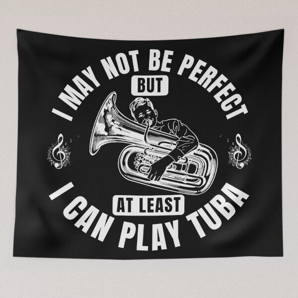 Item preview, I Can Play Tuba – Tubist Music Tuba Player Graphic Tee & Gifts designed and sold by Teetreasure2.