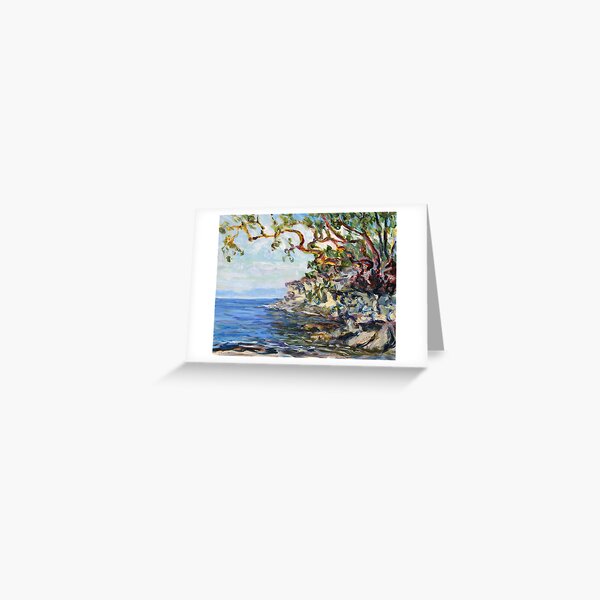 Sea and Shore study Greeting Card