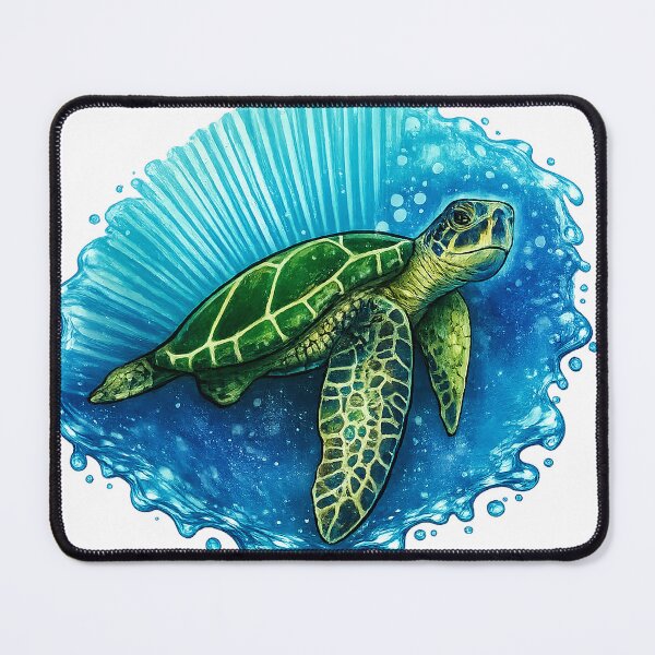Item preview, Puddle of Turtles designed and sold by 4 Fingers Ink.