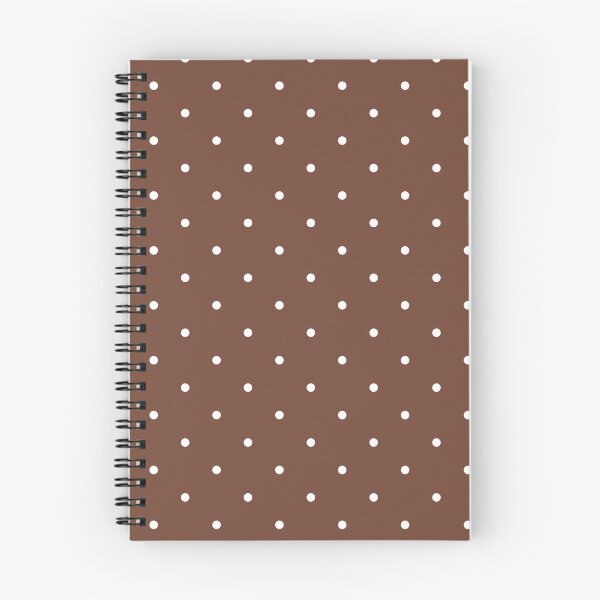 Item preview, Brown and white Polka dot pattern designed and sold by RishabhArts1.