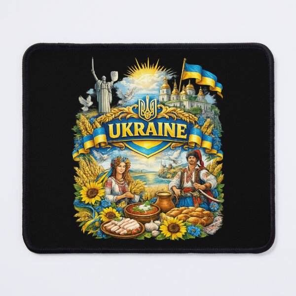 Item preview, Vibrant Ukrainian Culture Sunflower Pride Bold Graphic Artwork designed and sold by Tender Flower Clothing.