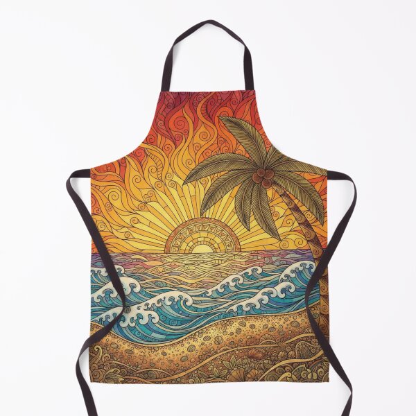 Item preview, Abstract Beach designed and sold by PaintedbyCarol.