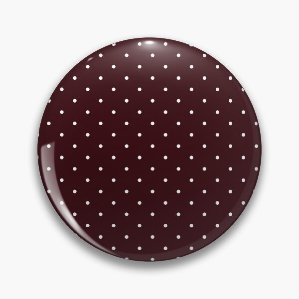 Item preview, Dark burgundy and white Polka dot pattern designed and sold by RishabhArts1.