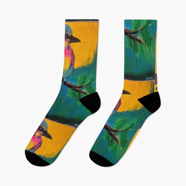 Item preview, Lilac-Breasted Roller – Zimbabwe Bird Series No. 1 designed and sold by Nikkiart24.redbubble.com.