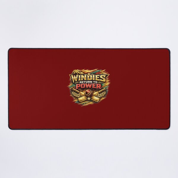Item preview, Windies Return to Power — Bold West Indies Pride Typography designed and sold by BKRsport.