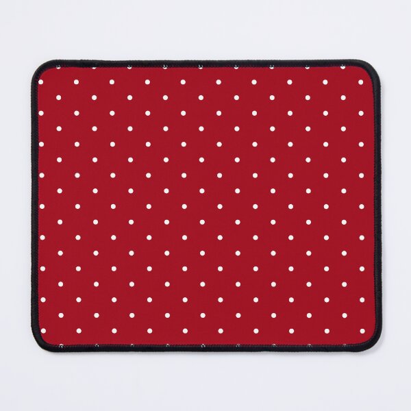 Item preview, Cherry red and white Polka dot pattern designed and sold by RishabhArts1.