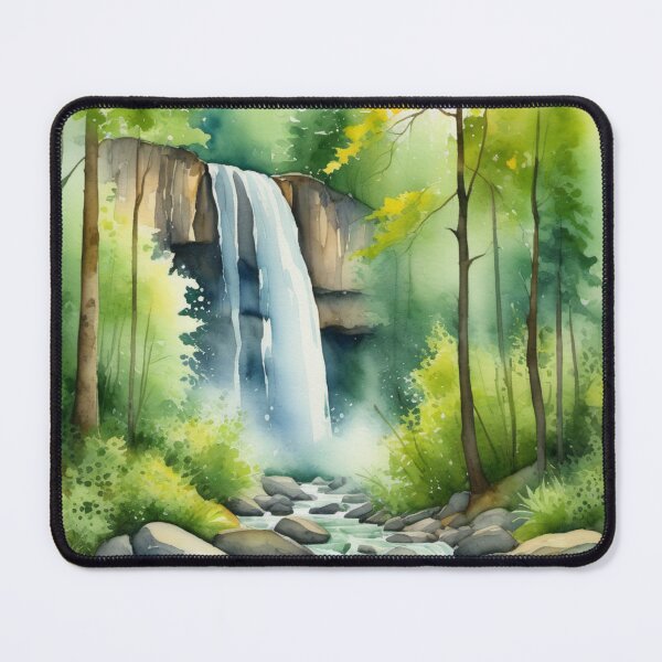 Item preview, Waterfall in the forest designed and sold by Kraftbaum.