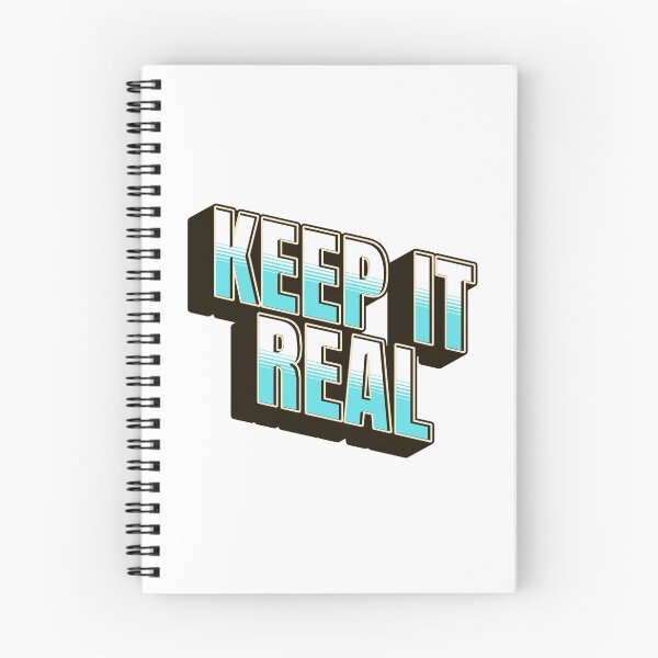 Item preview, Keep It Real – Authentic Vibes | Motivational Quote & Modern Aesthetic designed and sold by CosmicCutouts.