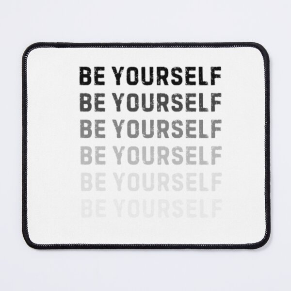 Item preview, Be Yourself Motivational Typography Minimalist Self Love Aesthetic Quote Design designed and sold by Sanika arts .