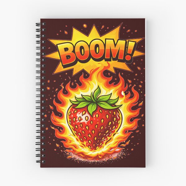 Item preview, Strawberry Boom designed and sold by Fire in Blue.
