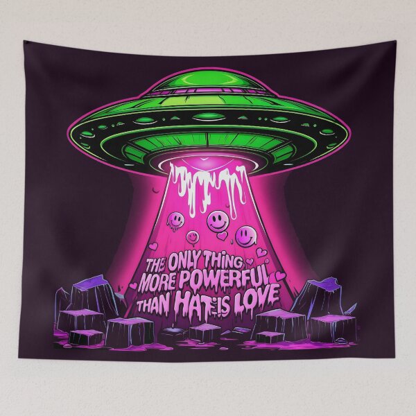 Item preview, The Only Thing More Powerful Than Hate Is Love  designed and sold by Uglyandcute.