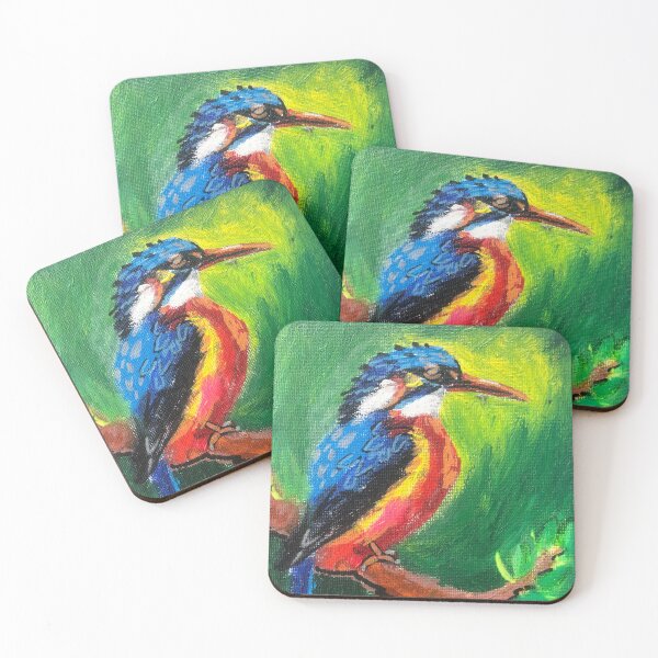 Item preview, Malachite Kingfisher – Zimbabwe Bird Series No. 2 designed and sold by Nikkiart24.redbubble.com.