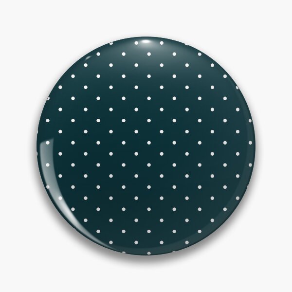Item preview, Dark Teal and white Polka dot pattern designed and sold by RishabhArts1.