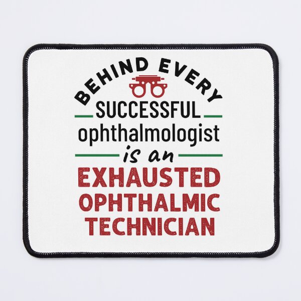 Item preview, Funny Ophthalmic Technician Exhausted designed and sold by jaygo.