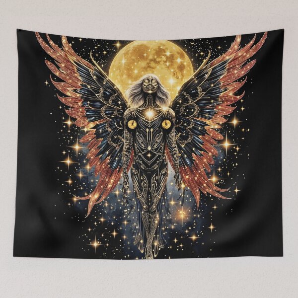 Item preview, A transcendent angel in the splendor of ancient constellations designed and sold by KunstGeist.