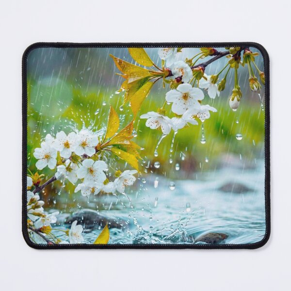 Item preview, Spring Rainfall & Cherry Blossoms designed and sold by BLUESKY11a.