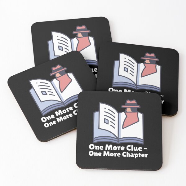 Item preview, ONE MORE CLUE ~ ONE MORE CHAPTER designed and sold by ActOutTees.