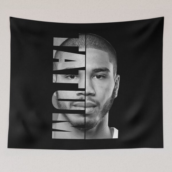 Item preview, Jayson Tatum -  Black  White designed and sold by faithandbible.