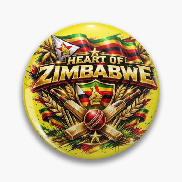 Item preview, Heart of Zimbabwe — Bold National Pride Typography Design designed and sold by BKRsport.