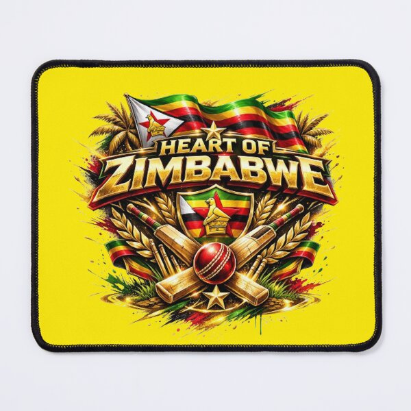 Item preview, Heart of Zimbabwe — Bold National Pride Typography Design designed and sold by BKRsport.