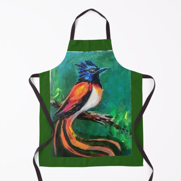 Item preview, African Paradise Flycatcher – Zimbabwe Bird Series No. 3 designed and sold by Nikkiart24.redbubble.com.