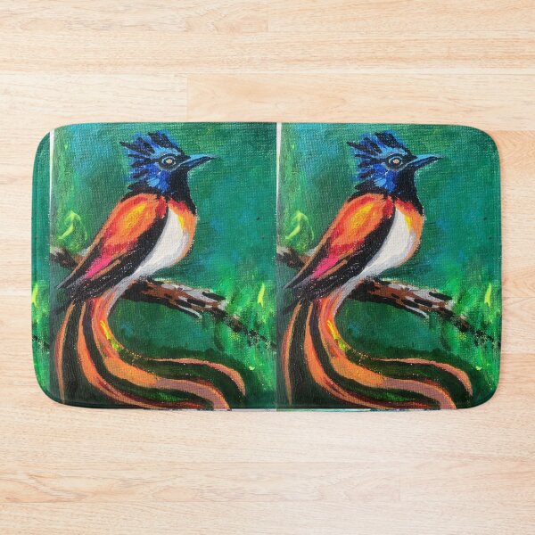 Item preview, African Paradise Flycatcher – Zimbabwe Bird Series No. 3 designed and sold by Nikkiart24.redbubble.com.