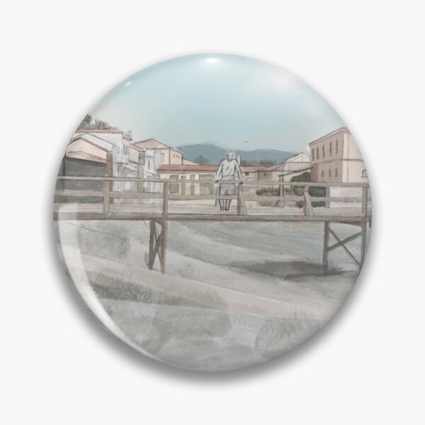 Item preview, Komotini, Greece, Old Town illustration designed and sold by Loukoum-Arts.